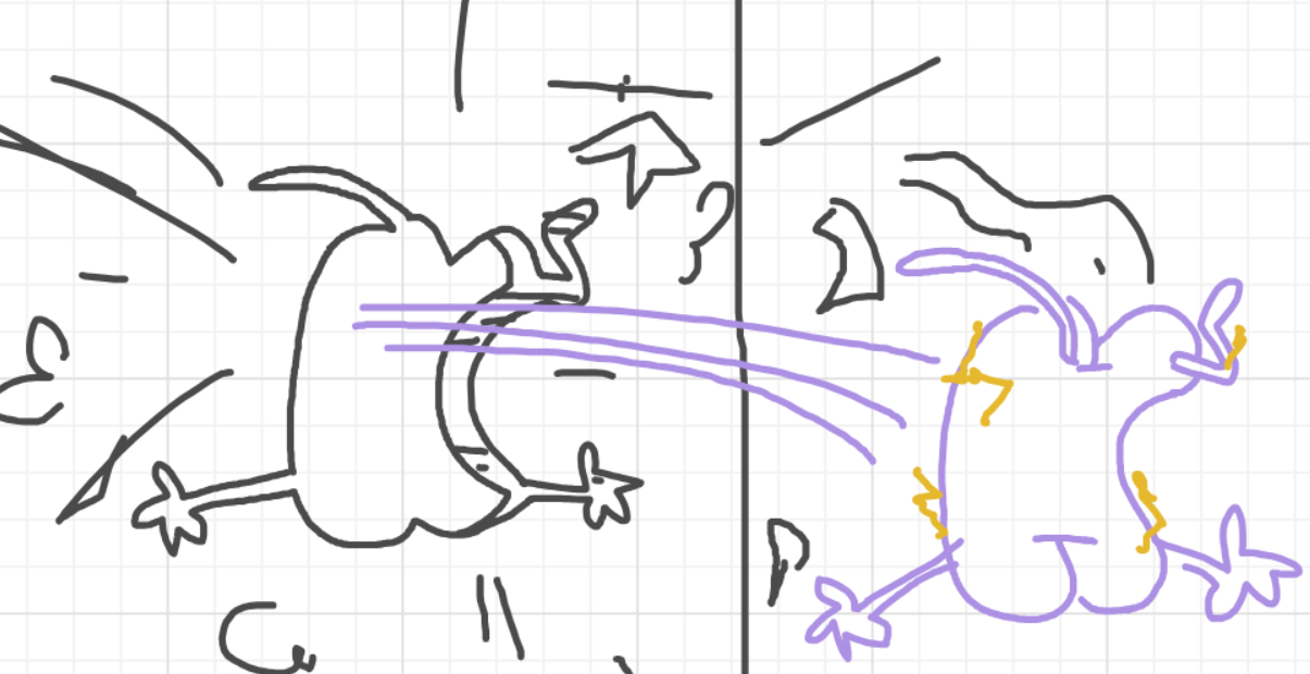 A panel from I've Been Everywhere, Man, episode nine of the Board Boards object show by Furretwalk/WalkingFurret.